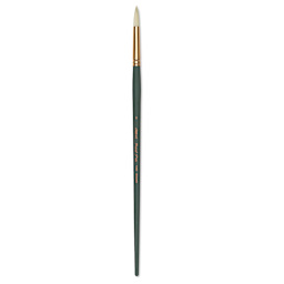 Silver Brush Grand Prix Super Brush - Round, Long Handle, Size 6