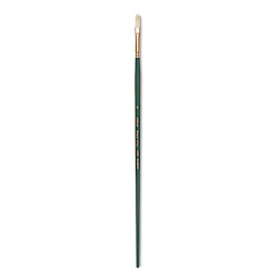 Silver Brush Grand Prix Super Brush - Filbert, Long Handle, Size 2