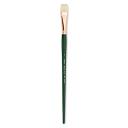 Silver Brush Grand Prix Super Brush - Bright, Long Handle, Size 10