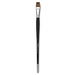 Old Holland Kolinsky Sable Brush - Bright, Long Handle, Size 22
