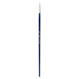 Silver Brush Bristlon Stiff White Synthetic Brush - Round, Size 1