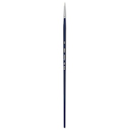 Silver Brush Bristlon Stiff White Synthetic Brush - Round, Size 2/0