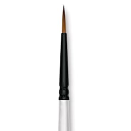 Robert Simmons Simply Simmons Synthetic Brush - Round, Short Handle, Size 2 close up