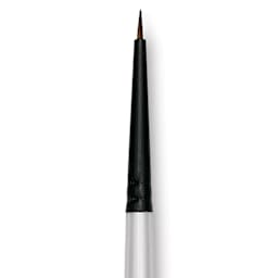 Robert Simmons Simply Simmons Synthetic Brush - Spotter, Short Handle, Size 10/0 close up