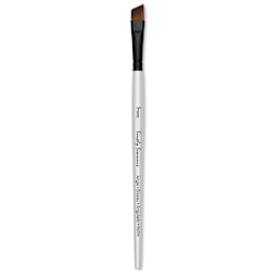 Robert Simmons Simply Simmons Synthetic Brush - Angle Shader, Short Handle, Size 3/8"