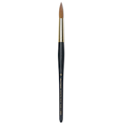 Da Vinci Maestro Kolinsky Brush - Full Belly Round, Short Handle, Size 12