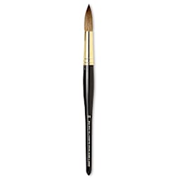 Da Vinci Maestro Kolinsky Brush - Full Belly Round, Short Handle, Size 24