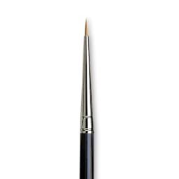 Da Vinci Maestro Kolinsky Brush - Restauro Retouch, Short Handle, Size 3/0 close up