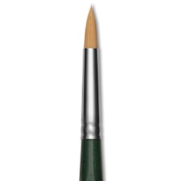 Da Vinci Nova Synthetic Brush - Retouch, Short Handle, Size 12, close-up