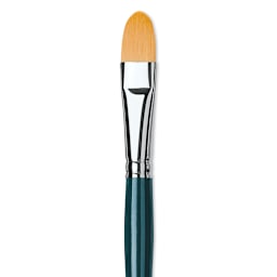 Da Vinci Nova Brush - Filbert, Short Handle, Size 14 close up