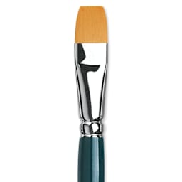 Da Vinci Nova Brush - Bright, Short Handle, Size 16, close-up