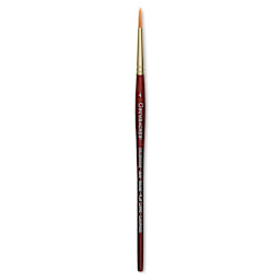 Grumbacher Goldenedge Brush - Round, Short Handle, Size 4