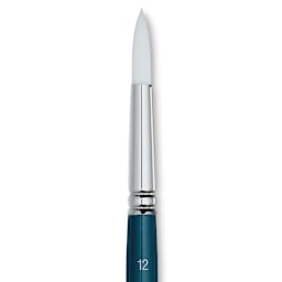 Grumbacher Academy Watercolor Brush - Round, Size 12 close up