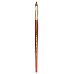 Blick Master Kolinsky Sable Brush - Filbert, Short Handle, Size 10