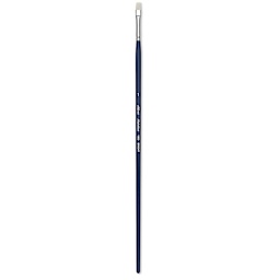Silver Brush Bristlon Stiff White Synthetic Brush - Bright, Size 1