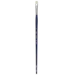 Silver Brush Bristlon Stiff White Synthetic Brush - Bright, Size 4