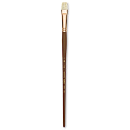 Princeton Best Natural Bristle Brush - Bright, Long Handle, Size 8