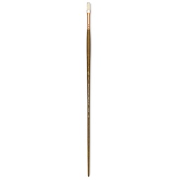 Princeton Best Natural Bristle Brush - Flat, Long Handle, Size 1