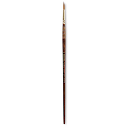 Escoda Reserva Kolinsky-Tajmyr Sable Brush - Round, Long Handle, Size 6