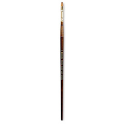 Escoda Reserva Kolinsky-Tajmyr Sable Brush - Bright, Long Handle, Size 8