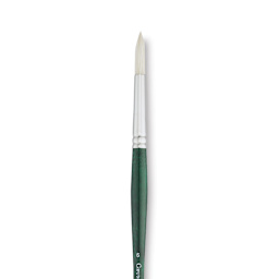 Grumbacher Gainsborough Brush - Round, Long Handle, Size 6
