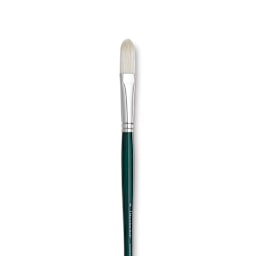 Grumbacher Gainsborough Brush - Filbert, Long Handle, Size 8