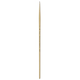 Princeton Synthetic Mongoose Brush - Round, Long Handle, Size 2/0