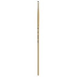 Princeton Synthetic Mongoose Brush - Bright, Long Handle, Size 2