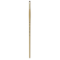 Princeton Synthetic Mongoose Brush - Bright, Long Handle, Size 6