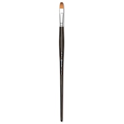 Escoda Prado Tame Synthetic Brush - Bright, Long Handle, Size 14