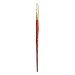 Blick Master Bristle Brush - Long Filbert, Long Handle, Size 14