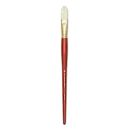 Blick Master Bristle Brush - Long Filbert, Long Handle, Size 20