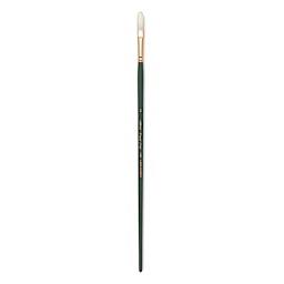 Silver Brush Grand Prix Super Brush - Long Filbert, Long Handle, Size 3