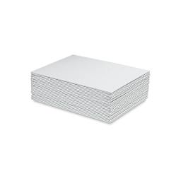 Blick Economy Cotton Canvas Panel Classroom Pack - 9" x 12", Class Pack of 24 stacked