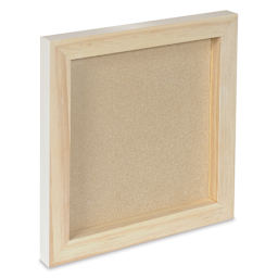 Blick Premier Artists' Panel - Traditional Cradle, 7/8", 10" x 10" back side view