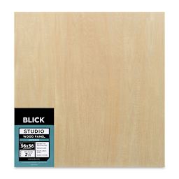 Blick Studio Artists' Wood Panels - Extra Deep Cradle Panel, 36" x 36", 2-1/2" Cradle, front