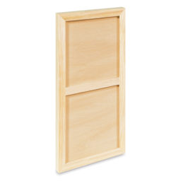 Blick Studio Artists' Wood Panel - Flat Cradle, 10" x 20", 7/8" Cradle, back