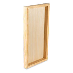 Blick Studio Artists' Wood Panels - Gallery Cradle, 10" x 20", 1-1/2" Cradle, back