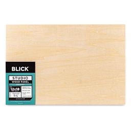 Blick Studio Artists' Wood Panels - Gallery Cradle, 12" x 18", 1-1/2" Cradle, front