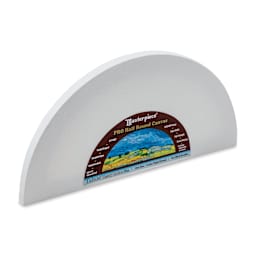 Masterpiece Tahoe Cotton Canvas Shape - Half Round, 8" x 16" angled front view