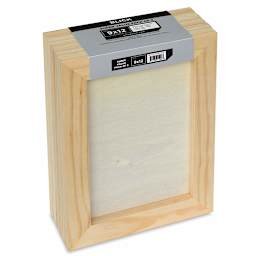 Blick Super Value Wood Panel Pack - 9'' x 12'', Pkg of 5 (Back view)