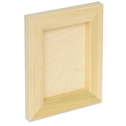 WaterMedia Panels - Angled view of back of 8" x 10" Panel