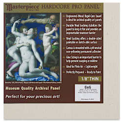 Masterpiece Malibu Hardcore Pro Canvas Panel - 6" x 6"