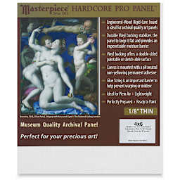 Masterpiece Santa Cruz Hardcore Pro Canvas Panel - 4" x 6"
