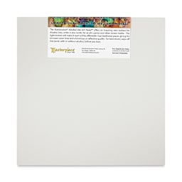 Masterpiece Alcohol Ink Art Panel - 12" x 12", Single Panel back
