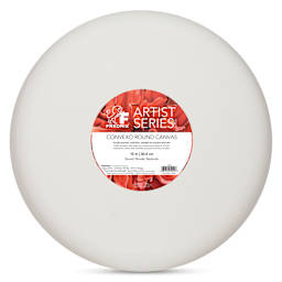 Fredrix Convexo Canvas - 12", Round, front of canvas
