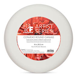 Fredrix Convexo Canvas - 8", Round