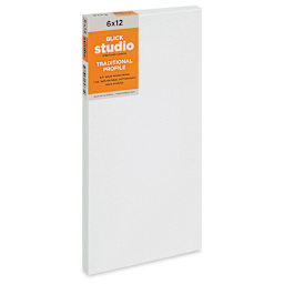 Blick Studio Stretched Cotton Canvas - Traditional Profile, 6" x 12" (side view)