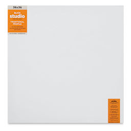 Blick Studio Stretched Cotton Canvas - Traditional Profile, 36" x 36" (front)