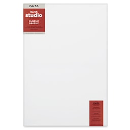 Blick Studio Stretched Cotton Canvas - Museum Profile, 24" x 36" (front)